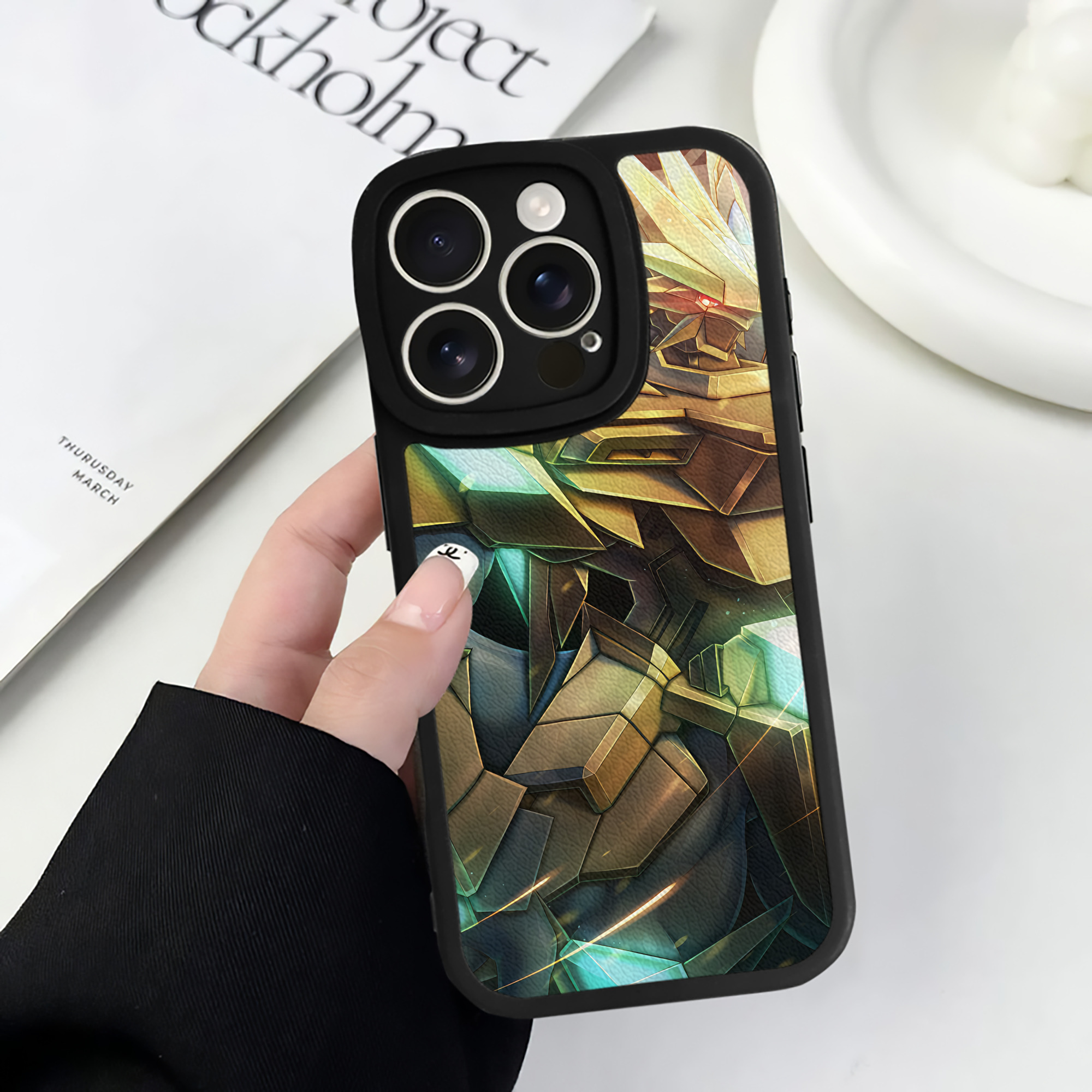 （画像用） Digimon デジタルモンスター/デジモン 【iPhone 16シリーズ対応】シリコンスマホケース（レザー調） 材質：シリコン